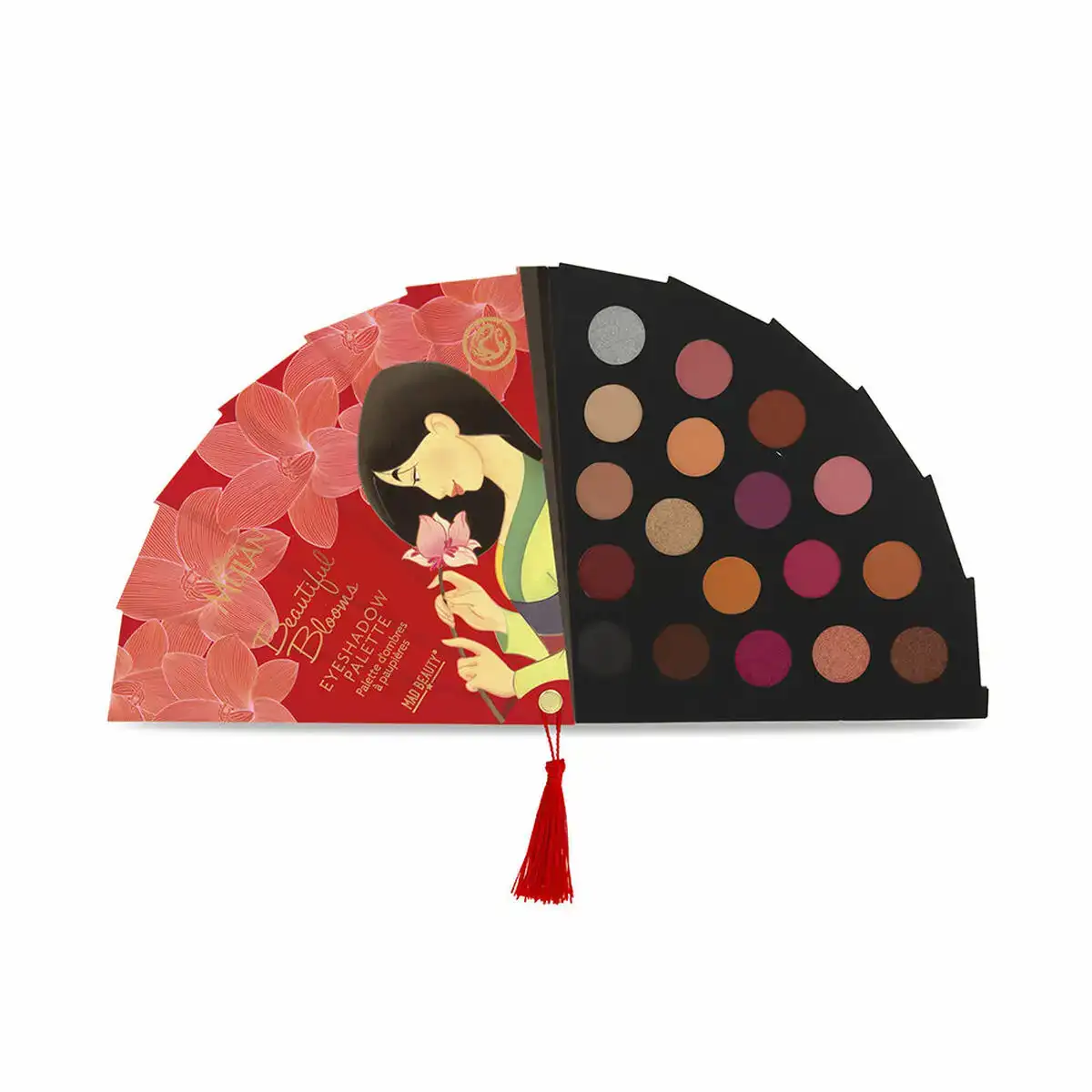 Palette d ombres a paupieres disney mulan eventail 45 g_7168. DIAYTAR COTE D'IVOIRE - Votre Destination Shopping Éthique. Parcourez notre gamme et choisissez des articles qui respectent l'environnement et les communautés locales.