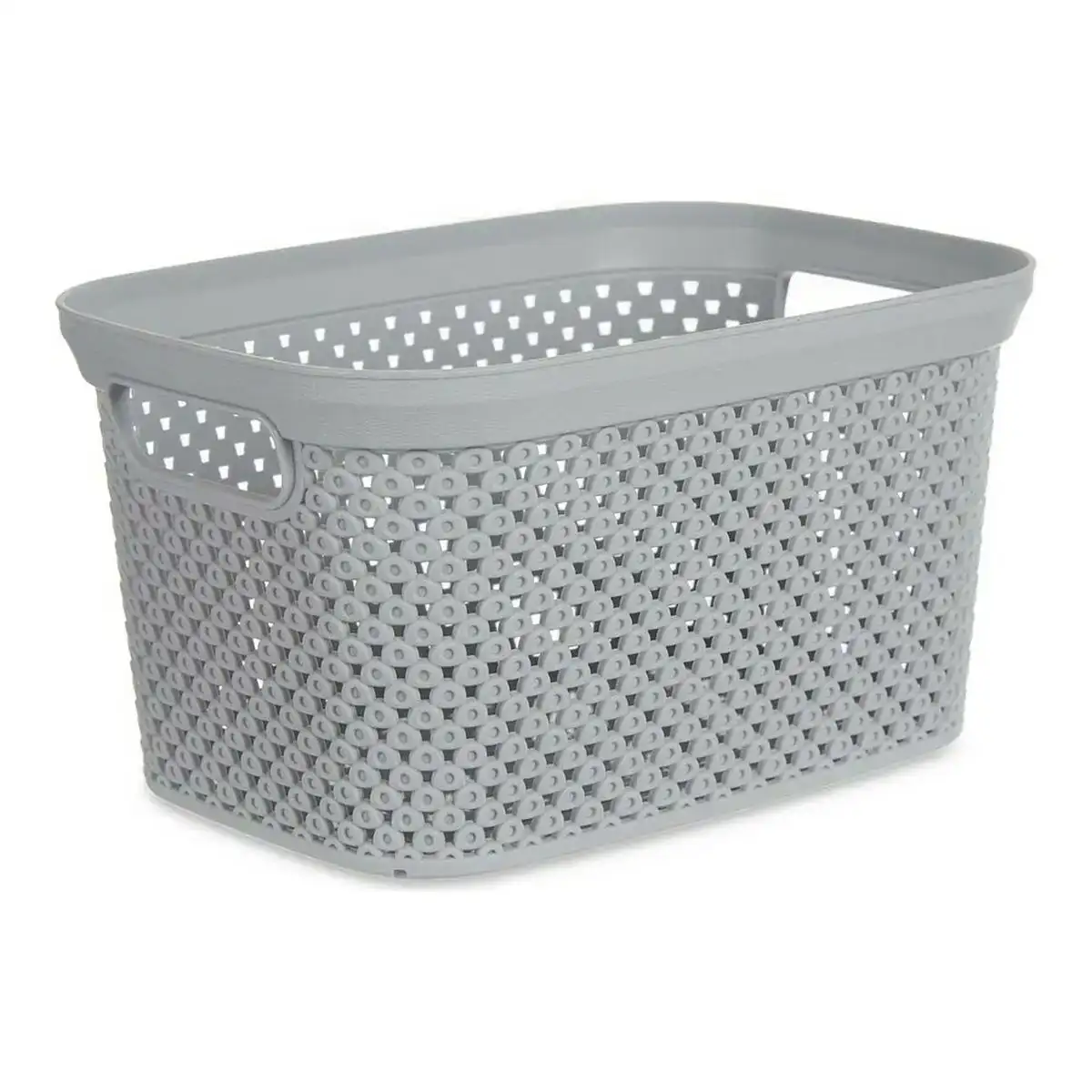 Panier 16 5 x 12 5 x 23 cm gris plastique 3 l_4518. DIAYTAR COTE D'IVOIRE - Là où Choisir est une Célébration de l'Artisanat. Explorez notre gamme variée et choisissez des produits qui incarnent la tradition et le talent des artisans du Côte d'Ivoire.