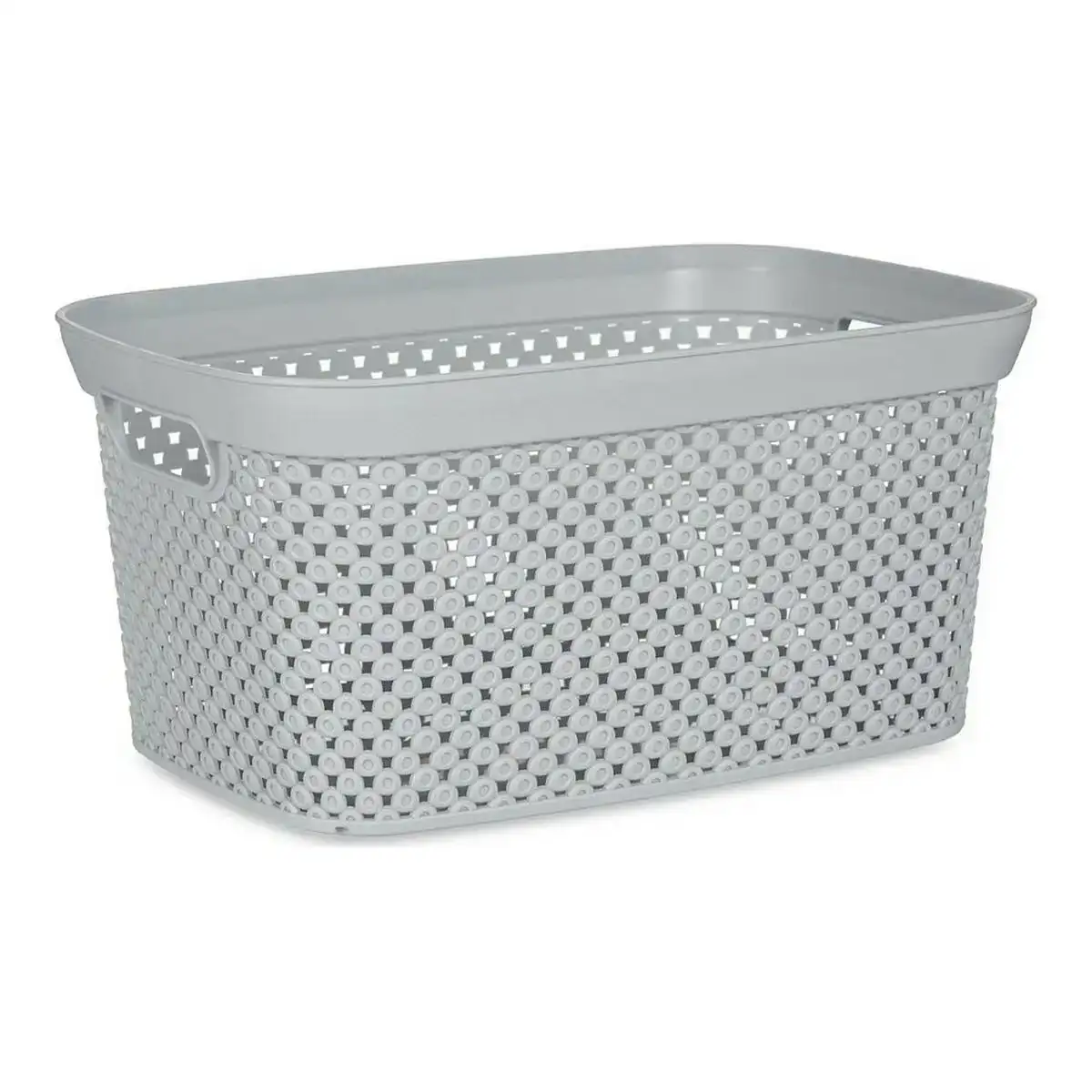 Panier 24 x 17 x 35 cm gris plastique 10 l_8248. DIAYTAR COTE D'IVOIRE - Votre Destination Shopping Incontournable. Parcourez nos rayons virtuels et trouvez des articles qui répondent à tous vos besoins, du quotidien à l'exceptionnel.