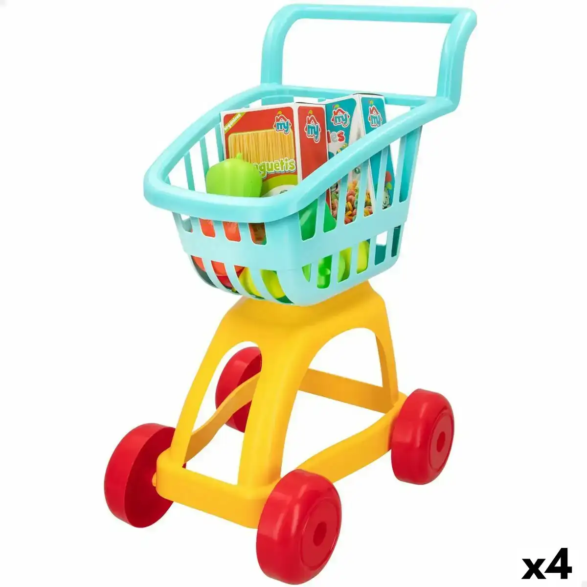 Panier a courses colorbaby my home 30 x 54 x 41 cm 4 unites_5284. Bienvenue sur DIAYTAR COTE D'IVOIRE - Où Chaque Détail compte. Plongez dans notre univers et choisissez des produits qui ajoutent de l'éclat et de la joie à votre quotidien.