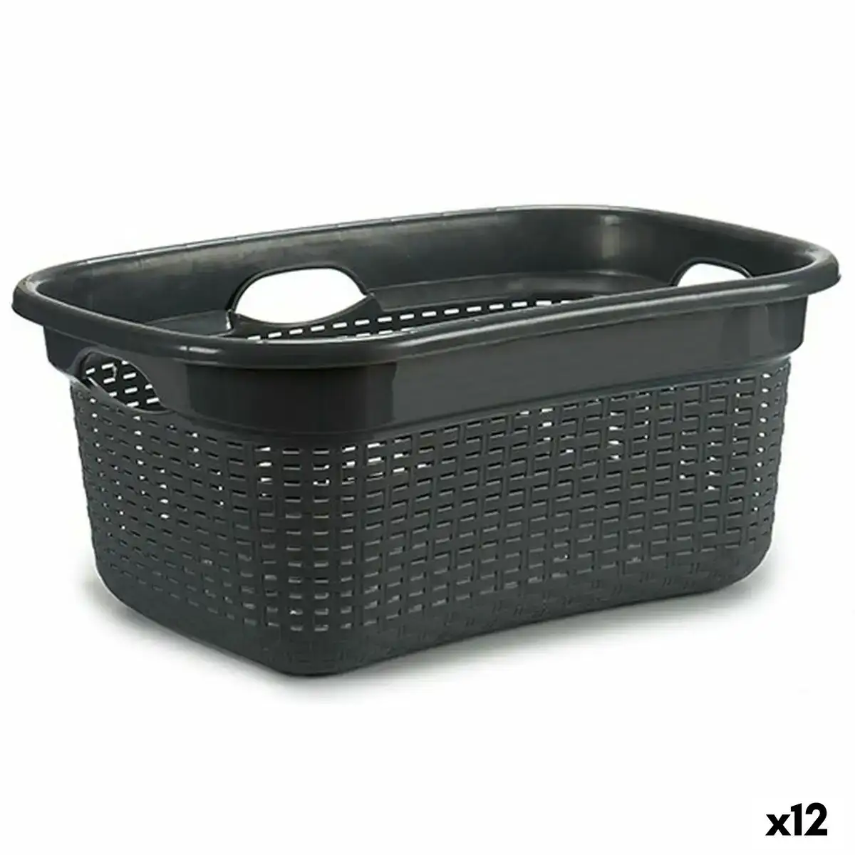 Panier a linge gris plastique 25 l 42 5 x 25 5 x 63 5 cm 12 unites _6887. Bienvenue sur DIAYTAR COTE D'IVOIRE - Où l'Authenticité Rencontre le Confort. Plongez dans notre univers de produits qui allient tradition et commodité pour répondre à vos besoins.