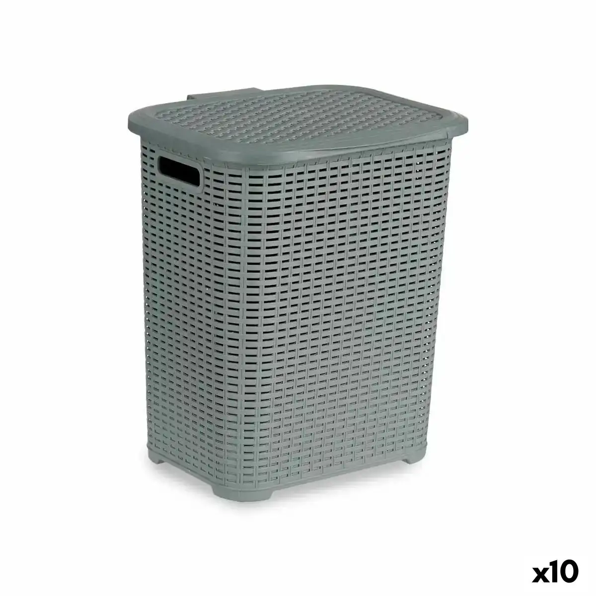 Panier a linge gris plastique 42 l 34 5 x 48 x 41 cm 10 unites _6783. Plongez dans l'Univers de DIAYTAR COTE D'IVOIRE - Où la Qualité et la Diversité se rencontrent. Parcourez nos rayons virtuels pour trouver des produits répondant à tous les besoins, du confort de votre foyer.