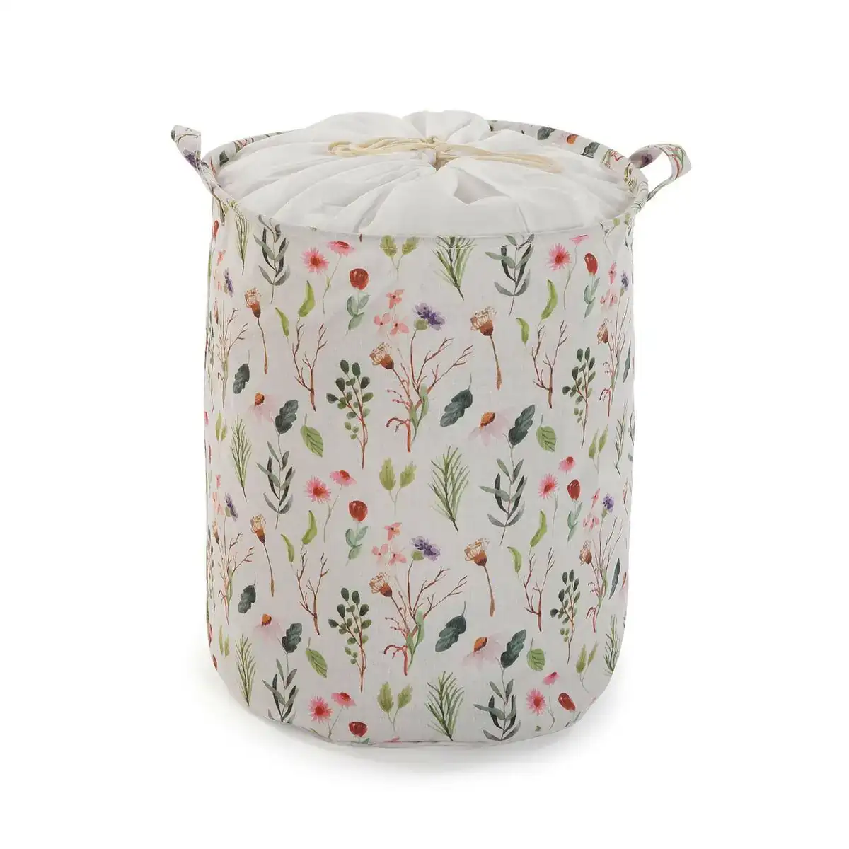 Panier a linge versa fleurs polyester textile 38 x 48 x 38 cm _5828. Bienvenue chez DIAYTAR COTE D'IVOIRE - Où Chaque Objet a sa Propre Histoire. Découvrez notre sélection soigneusement choisie et choisissez des produits qui racontent le patrimoine sénégalais.