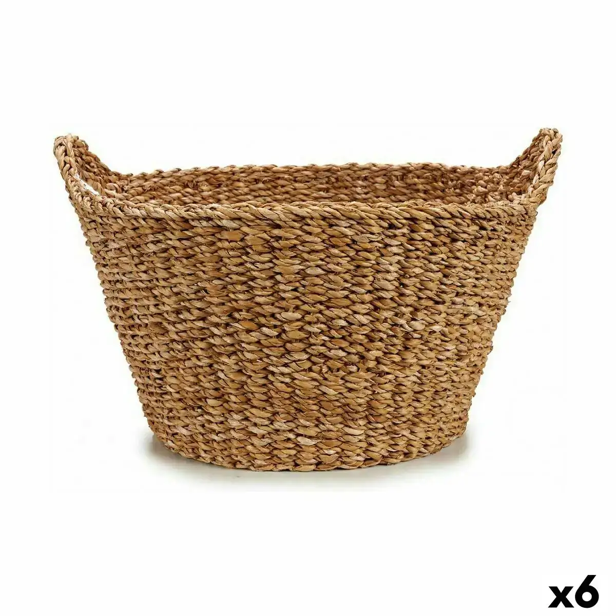 Panier avec des poignees marron 21 l 50 x 30 x 49 cm 6 unites _2127. Entrez dans le Monde de DIAYTAR COTE D'IVOIRE - Où Chaque Produit Raconte une Histoire Unique. Explorez notre sélection et laissez-vous transporter par des récits à travers les articles que vous choisissez.