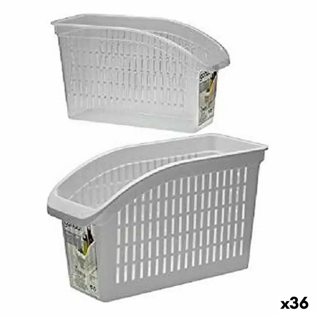 Panier blanc plastique 3 5 l 13 x 17 x 29 2 cm 36 unites _7477. DIAYTAR COTE D'IVOIRE - L'Artisanat à Portée de Clic. Découvrez notre boutique en ligne pour trouver des produits uniques qui célèbrent la créativité et l'artisanat sénégalais.