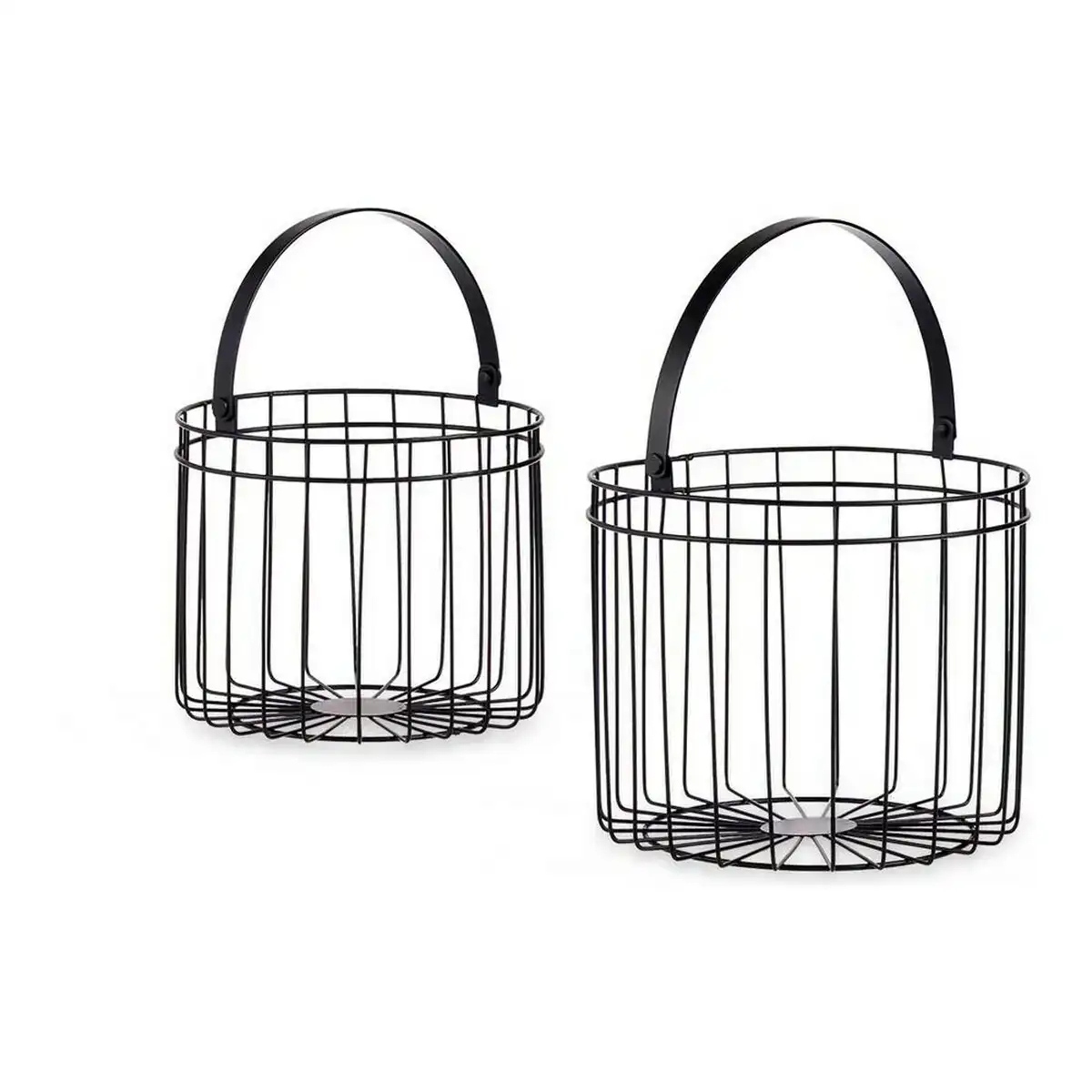Panier cylindrique metal 2 pcs _2983. Bienvenue chez DIAYTAR COTE D'IVOIRE - Où Chaque Achat est un Geste d'Amour. Découvrez notre sélection minutieuse et choisissez des articles qui témoignent de votre passion.