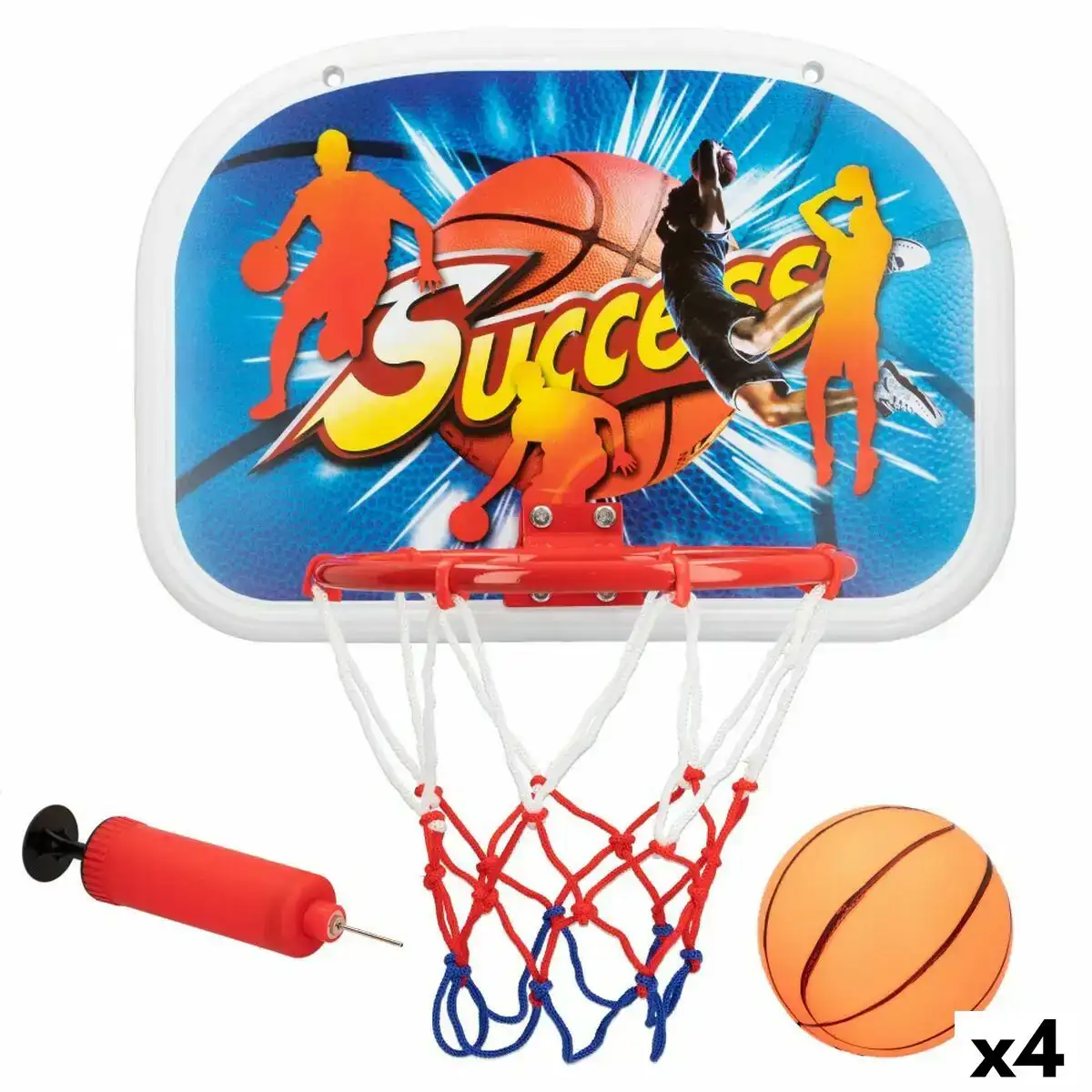 Panier de basket aquasport 46 5 x 51 x 31 cm 4 unites _3048. DIAYTAR COTE D'IVOIRE - Où Choisir est un Plaisir Responsable. Parcourez notre catalogue et choisissez des produits qui incarnent notre engagement envers des pratiques durables et éthiques.