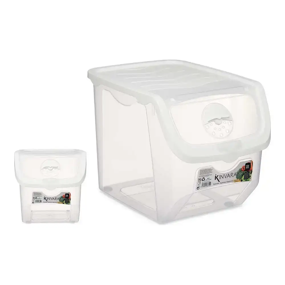 Panier de legumes transparent blanc empilable plastique 12 l _8496. Bienvenue chez DIAYTAR COTE D'IVOIRE - Où Chaque Produit a son Âme. Découvrez notre gamme et choisissez des articles qui résonnent avec votre personnalité et vos valeurs.