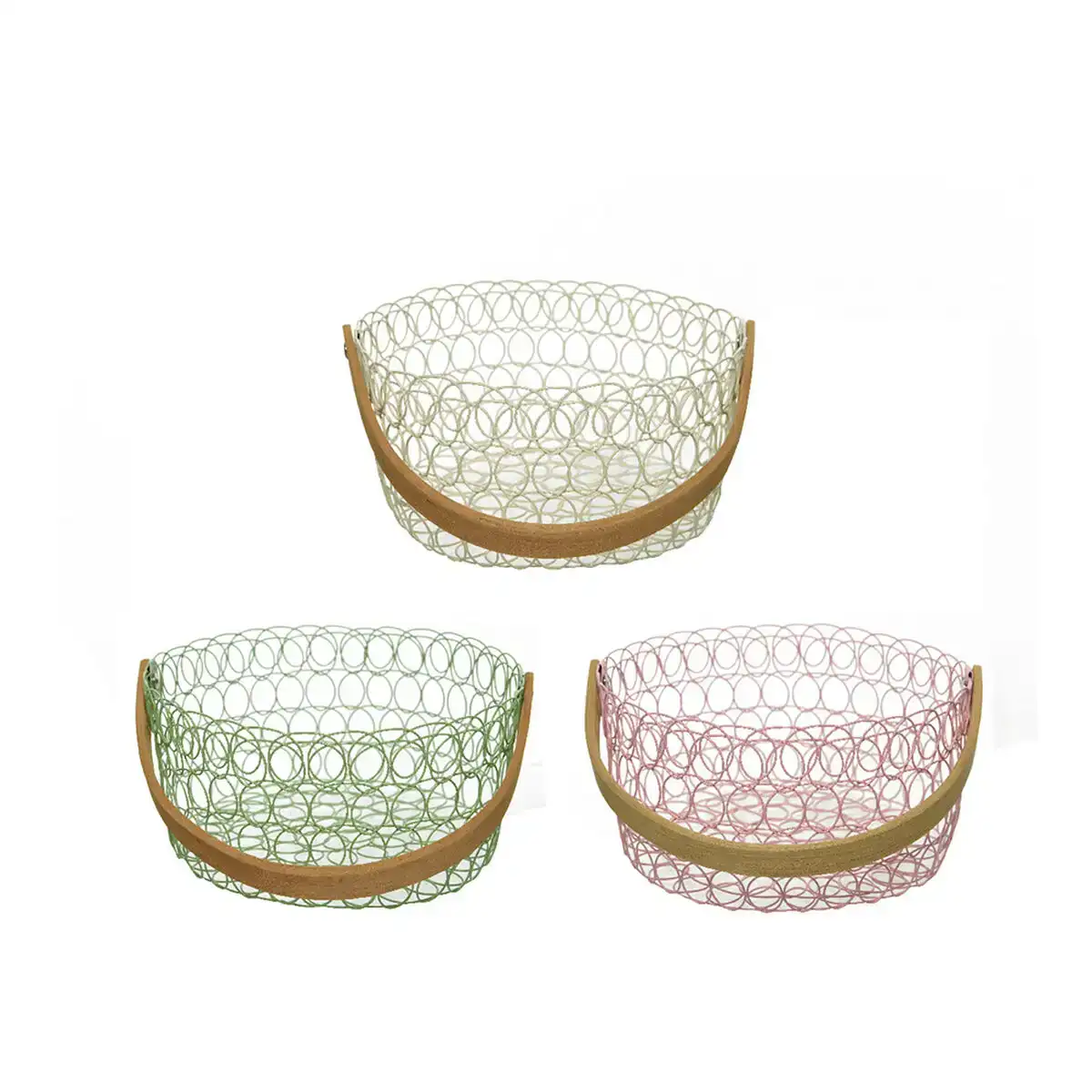 Panier decoratif decoris metal 20 x 10 cm_3754. DIAYTAR COTE D'IVOIRE - Là où les Possibilités sont Infinies. Parcourez nos catégories et laissez-vous séduire par des produits qui enrichiront votre quotidien, du pratique à l'esthétique.
