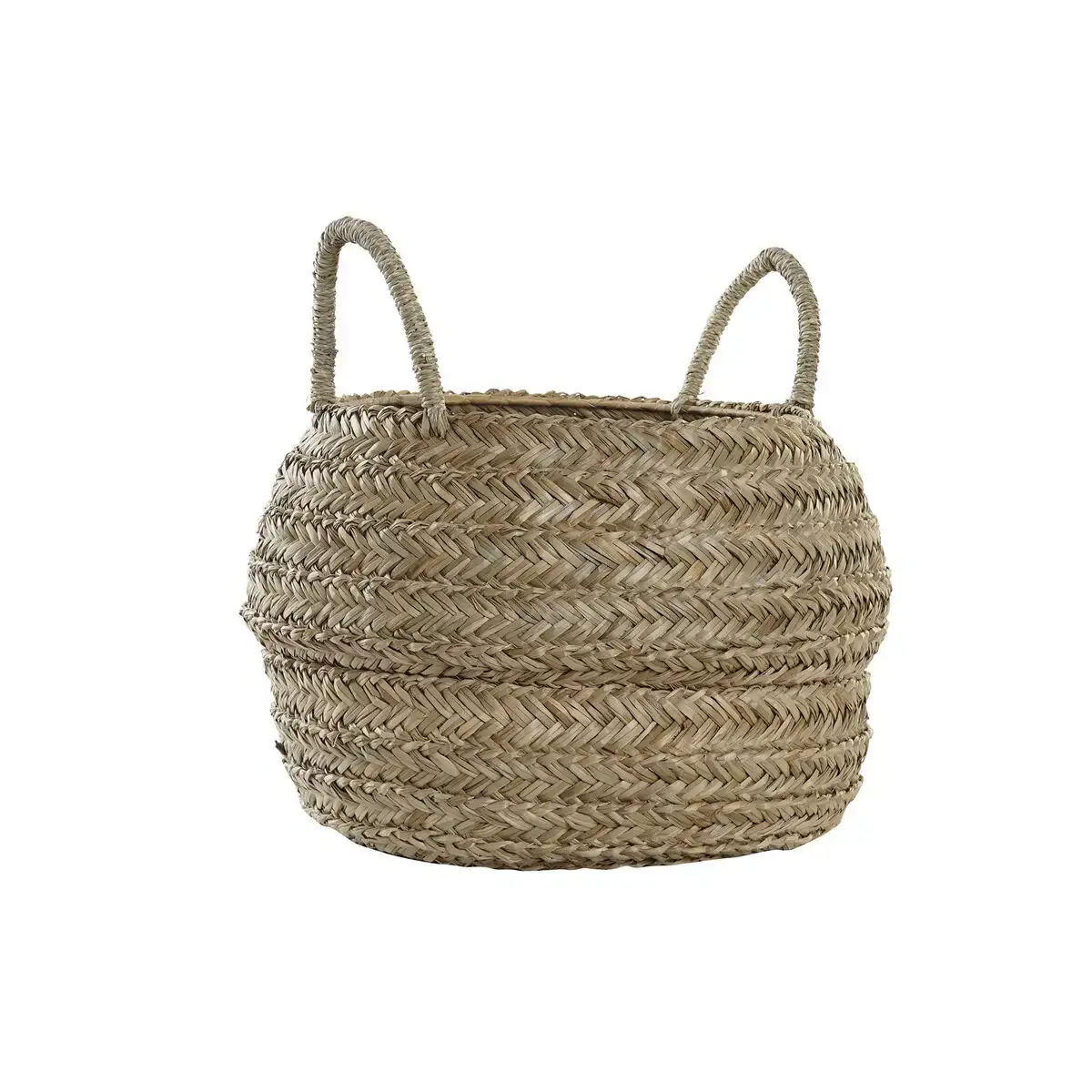 Panier decoratif dkd home decor naturel herbier marin boho 40 x 40 x 30 cm _3827. DIAYTAR COTE D'IVOIRE - L'Art de Vivre avec Authenticité. Explorez notre gamme de produits artisanaux et découvrez des articles qui apportent une touche unique à votre vie.