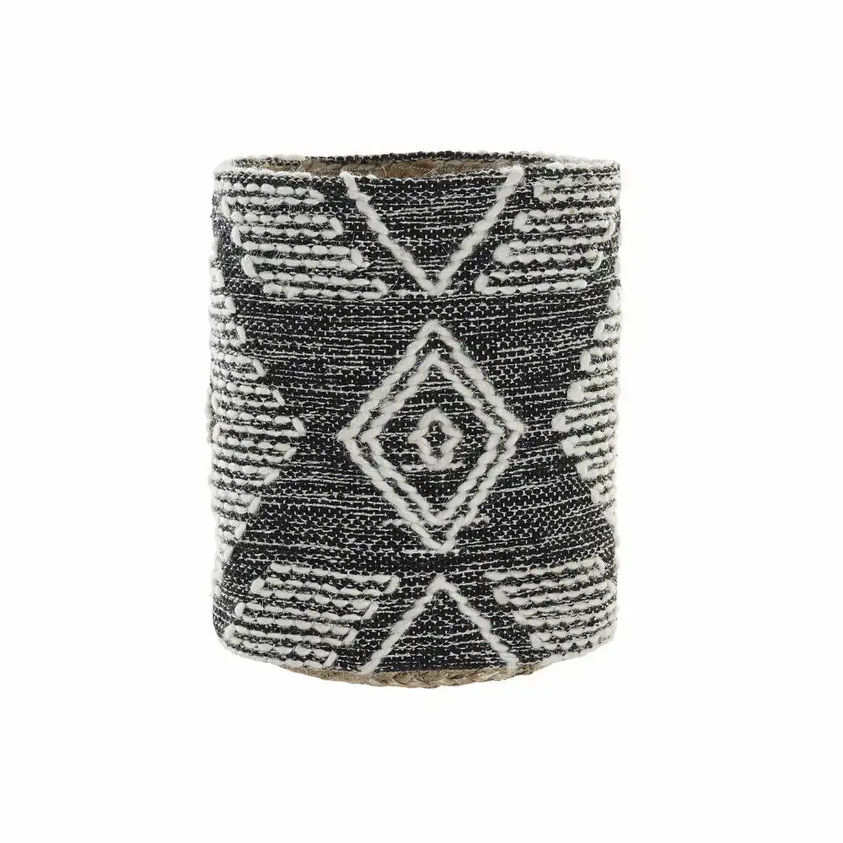 Panier dkd home decor 27 x 27 x 32 cm naturel noir blanc ikat jute frange boho_3234. DIAYTAR COTE D'IVOIRE - L'Art du Shopping Distinctif. Naviguez à travers notre gamme soigneusement sélectionnée et choisissez des produits qui définissent votre mode de vie.