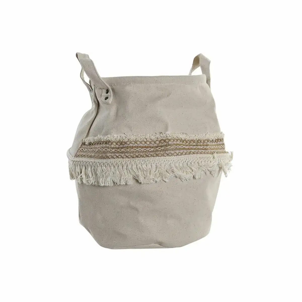 Panier dkd home decor 8424001830572 marron clair boho 35 x 35 x 35 cm_1240. DIAYTAR COTE D'IVOIRE - L'Art de Choisir, l'Art de Vivre. Parcourez notre boutique en ligne et choisissez parmi des produits de qualité qui ajoutent de l'élégance à votre quotidien.