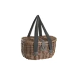 Panier dkd home decor pique nique naturel blanc osier 39 x 28 x 22 cm _1399. DIAYTAR COTE D'IVOIRE - L'Écrin de Vos Désirs Shopping. Parcourez notre boutique en ligne et explorez des produits minutieusement choisis pour répondre à vos envies les plus exigeantes.