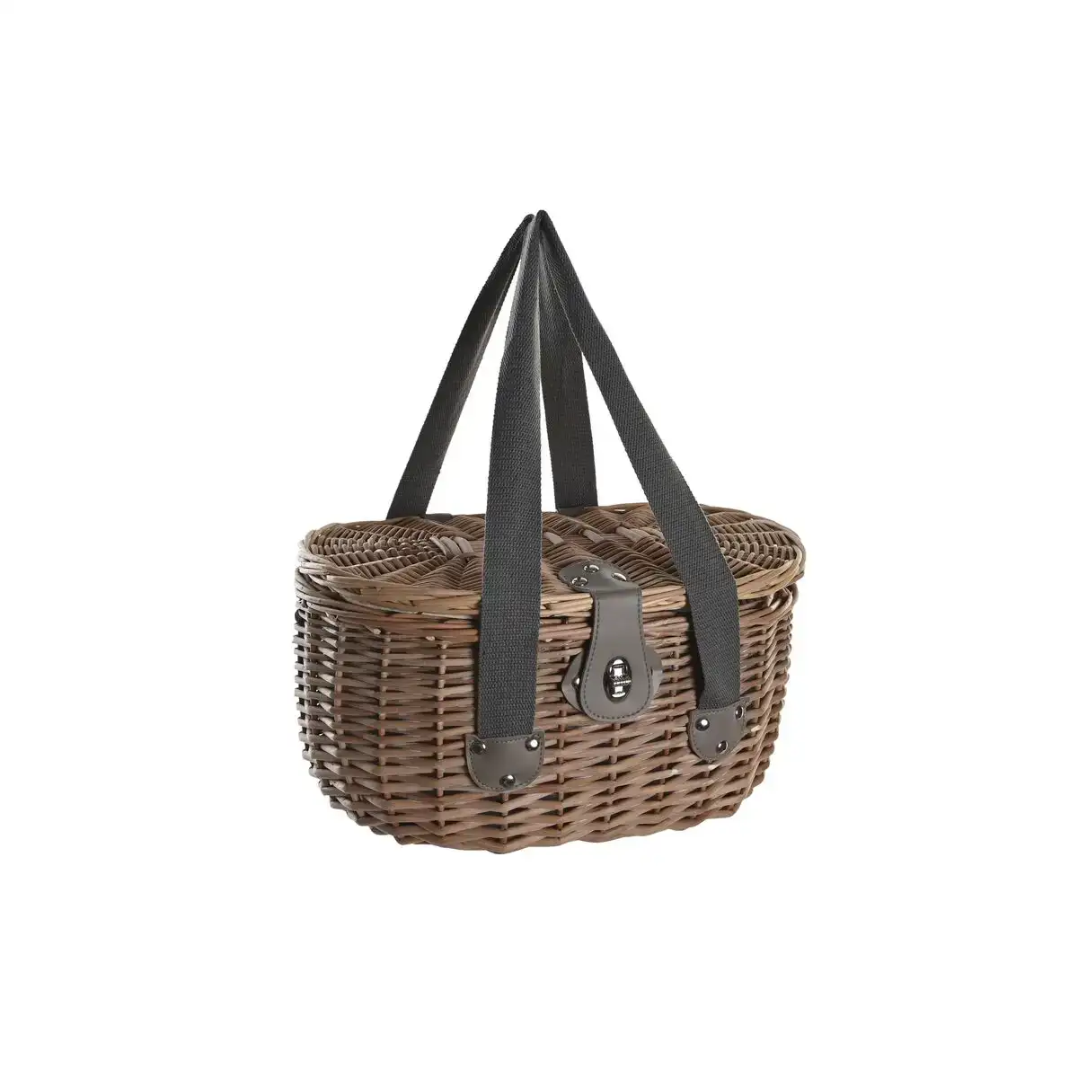 Panier dkd home decor pique nique naturel blanc osier 39 x 28 x 22 cm _1399. DIAYTAR COTE D'IVOIRE - L'Écrin de Vos Désirs Shopping. Parcourez notre boutique en ligne et explorez des produits minutieusement choisis pour répondre à vos envies les plus exigeantes.