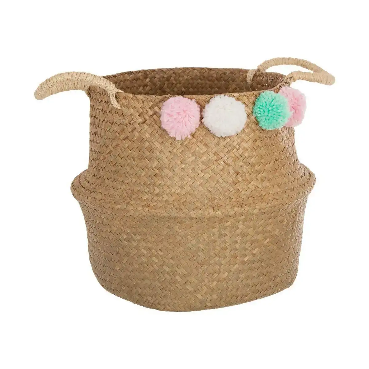 Panier multi usages atmosphera enfant osier pompons 34 x 28 x 34 cm _1970. Bienvenue sur DIAYTAR COTE D'IVOIRE - Où le Shopping est une Affaire Personnelle. Découvrez notre sélection et choisissez des produits qui reflètent votre unicité et votre individualité.
