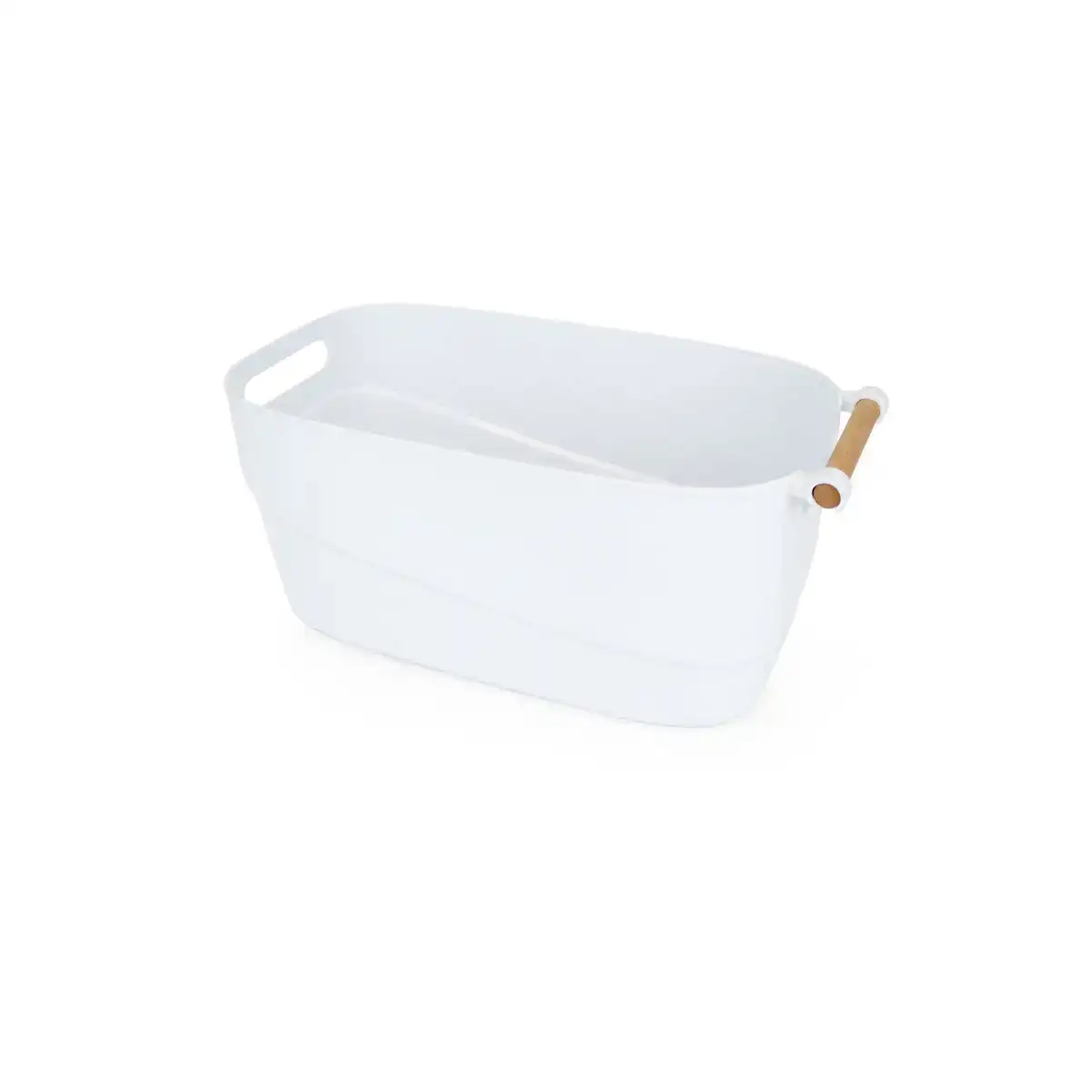 Panier multi usages confortime blanc plastique avec des poignees 40 x 21 5 x 18 cm_3174. DIAYTAR COTE D'IVOIRE - Votre Destination pour un Shopping Réfléchi. Découvrez notre gamme variée et choisissez des produits qui correspondent à vos valeurs et à votre style de vie.