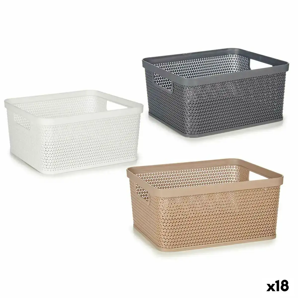 Panier multi usages plastique 2 5 l 24 5 x 10 4 x 18 5 cm 18 unites _1297. Bienvenue sur DIAYTAR COTE D'IVOIRE - Là où Chaque Objet a une Âme. Plongez dans notre catalogue et trouvez des articles qui portent l'essence de l'artisanat et de la passion.