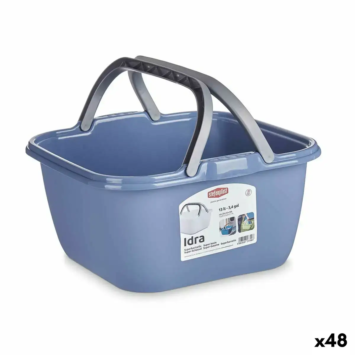 Panier multi usages stefanplast avec des poignees plastique 13 l 48 unites _3846. Bienvenue chez DIAYTAR COTE D'IVOIRE - Votre Plateforme Shopping pour Tous. Découvrez un large éventail de produits qui célèbrent la diversité et la beauté du Côte d'Ivoire.