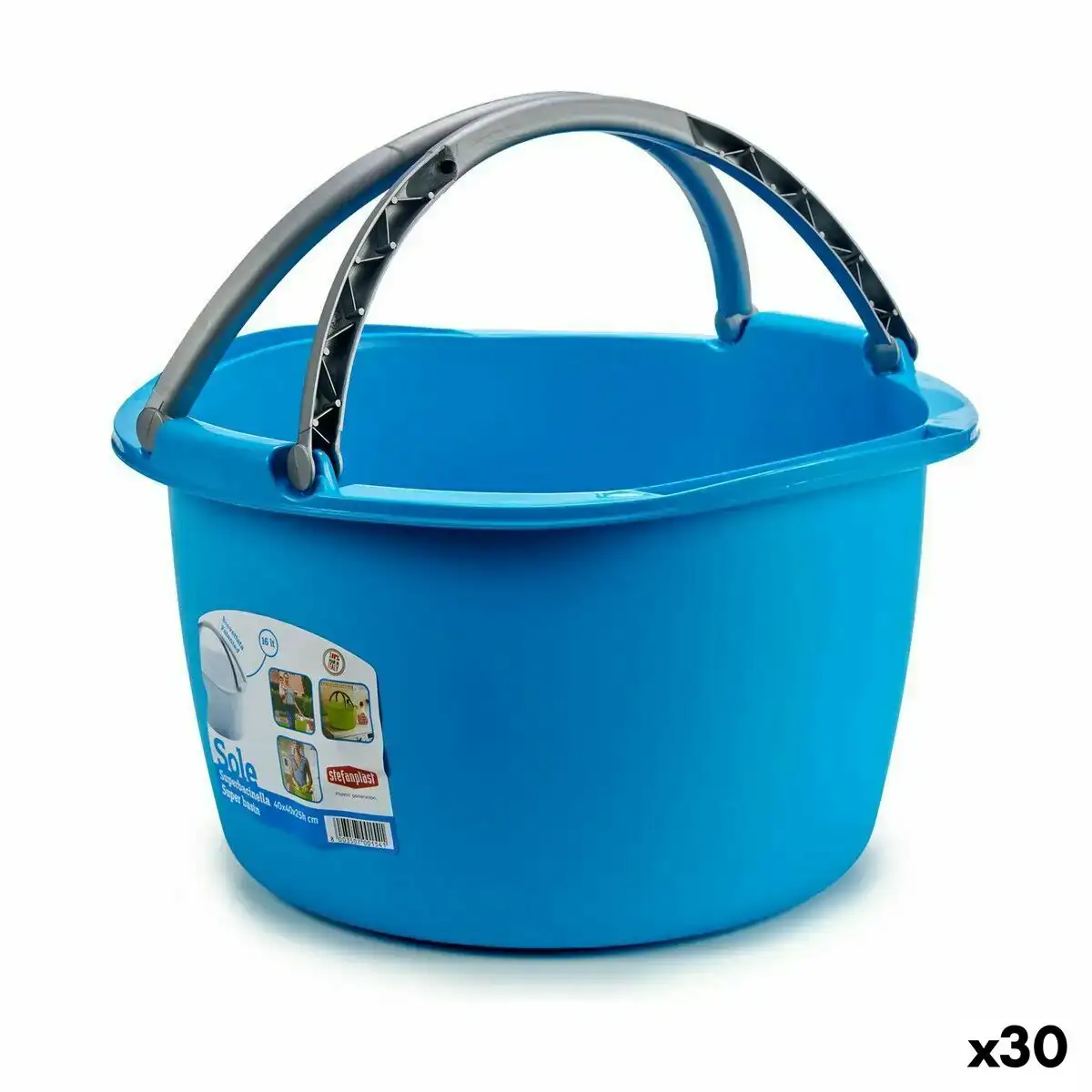 Panier multi usages stefanplast avec des poignees plastique 16 l 39 x 22 x 39 cm 30 unites _9421. Bienvenue chez DIAYTAR COTE D'IVOIRE - Où le Shopping Devient un Plaisir. Découvrez notre boutique en ligne et trouvez des trésors qui égaieront chaque jour de votre vie.