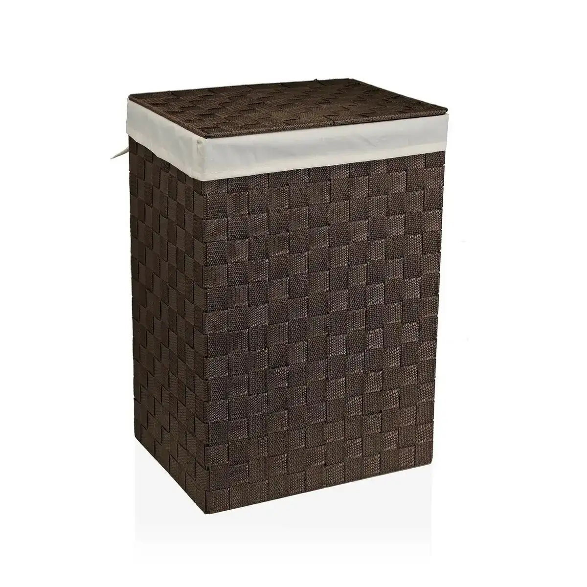 Panier multi usages versa chocolat rotin 32 x 46 x 24 cm _8286. DIAYTAR COTE D'IVOIRE - L'Art de Choisir, l'Art de S'émerveiller. Explorez notre gamme de produits et laissez-vous émerveiller par des créations authentiques et des designs modernes.