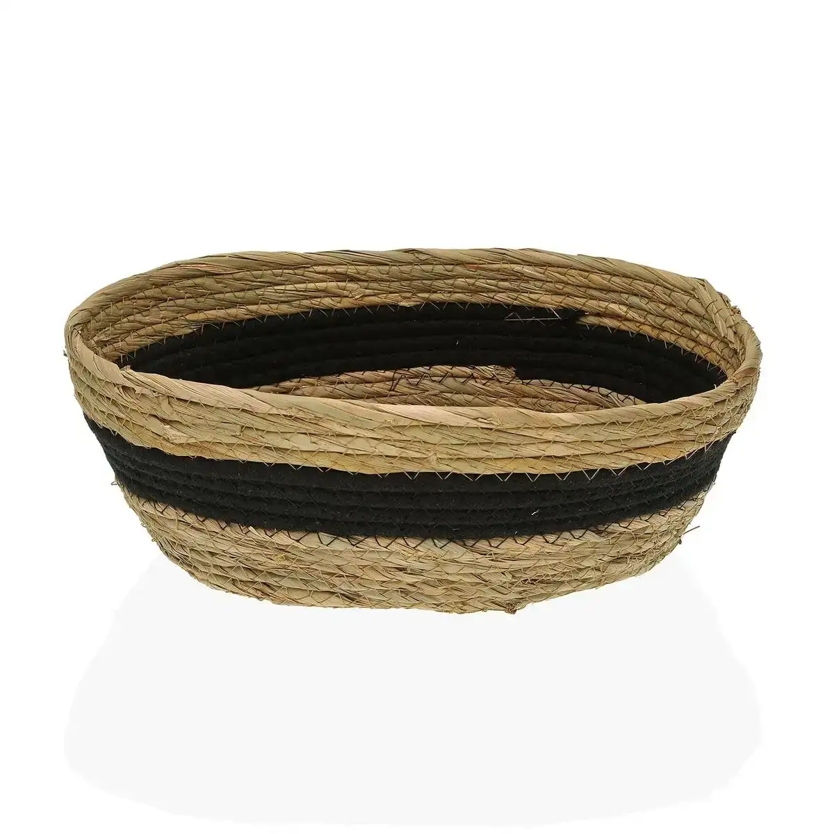 Panier multi usages versa noir 23 x 29 x 12 cm bain et douche paille_9973. DIAYTAR COTE D'IVOIRE - Où Chaque Produit est une Histoire à Raconter. Découvrez notre sélection de produits qui vous permettent de créer votre propre récit à travers vos achats.