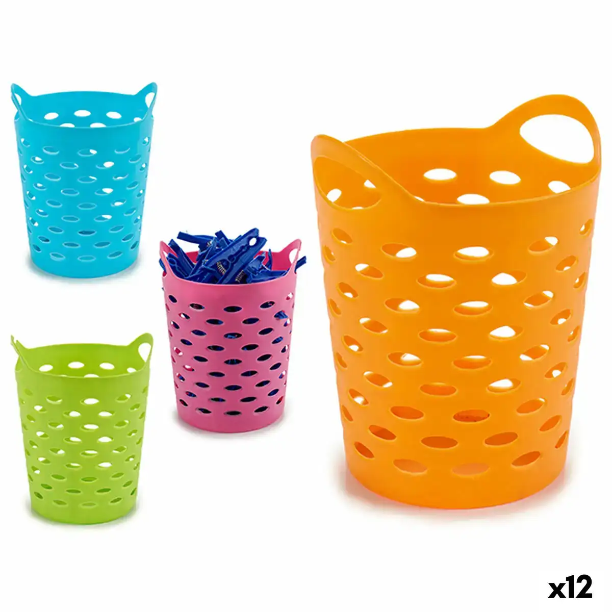 Panier pour pinces a linge 14 x 17 x 14 cm polystyrene 12 unites _1220. Bienvenue sur DIAYTAR COTE D'IVOIRE - Votre Source de Trouvailles Uniques. Explorez nos rayons virtuels pour dénicher des trésors que vous ne trouverez nulle part ailleurs, allant des trésors artisanaux aux articles tendance.