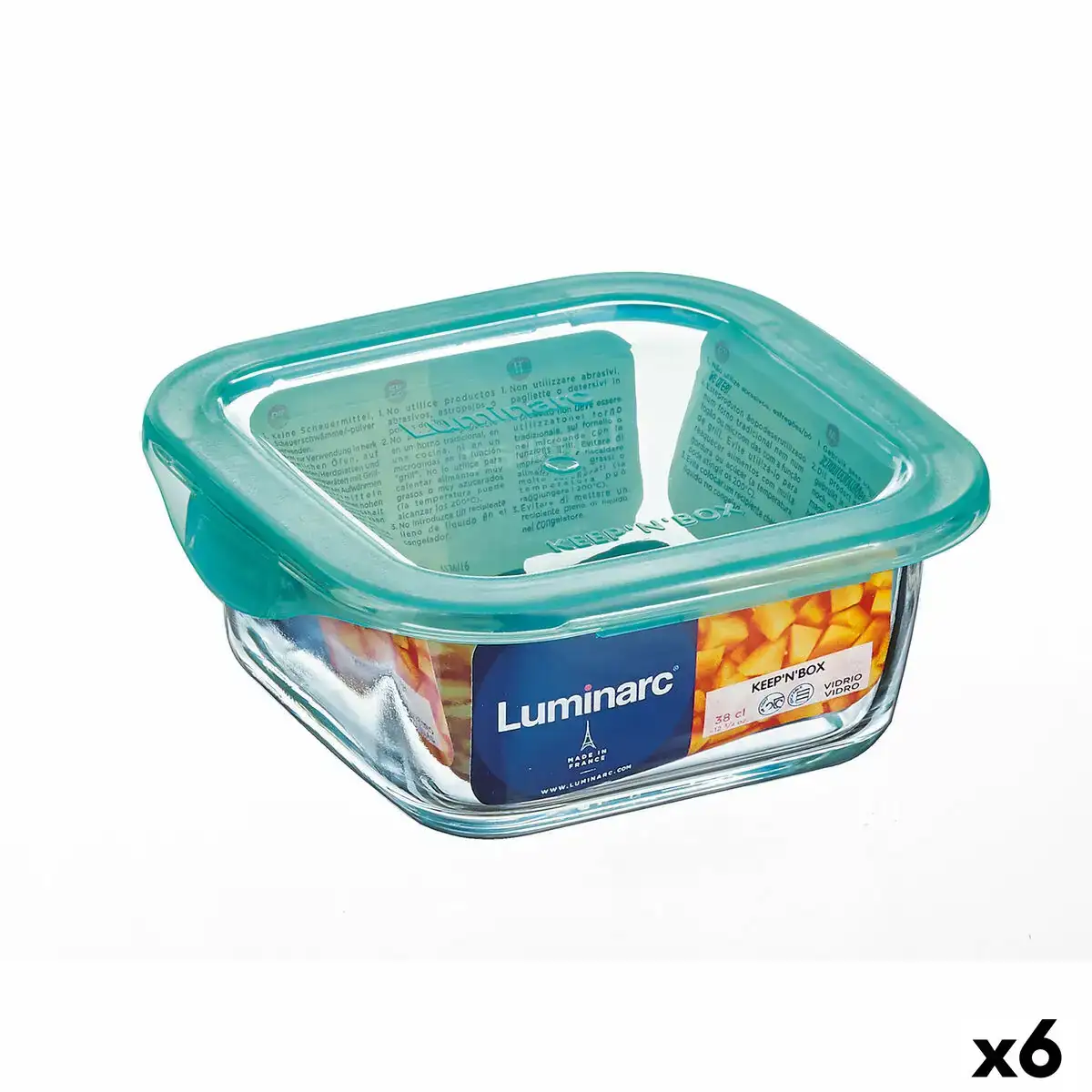 Panier repas carre avec couvercle luminarc keep n lagon 15 6 x 6 6 cm turquoise 1 22 l verre 6 unites _8588. DIAYTAR COTE D'IVOIRE - L'Art de Vivre l'Excellence au Quotidien. Explorez notre gamme et choisissez des produits qui ajoutent une note de prestige à votre vie.