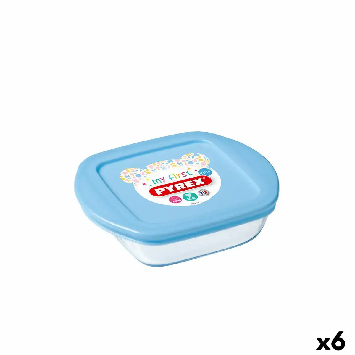 Panier repas carre avec couvercle pyrex baby storage transparent verre 350 ml 6 unites _3718. DIAYTAR COTE D'IVOIRE - Votre Plateforme Shopping de Confiance. Naviguez à travers nos rayons et choisissez des produits fiables qui répondent à vos besoins quotidiens.