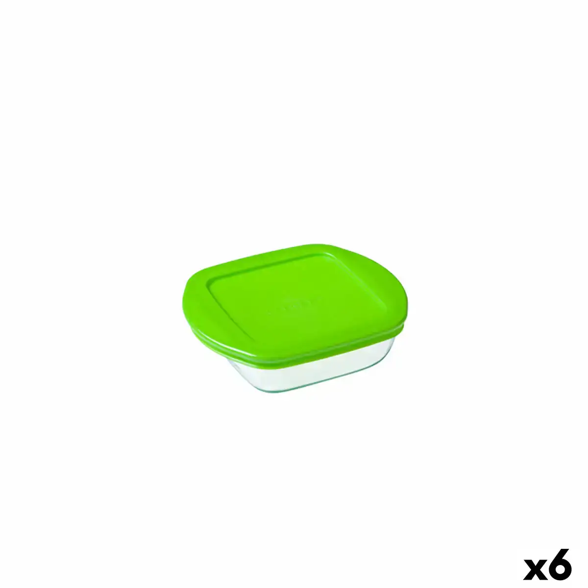 Panier repas carre avec couvercle pyrex cook store vert 350 ml 14 x 12 x 4 cm silicone verre 6 unites _3439. DIAYTAR COTE D'IVOIRE - Où Choisir est un Plaisir. Explorez notre boutique en ligne et choisissez parmi des produits de qualité qui satisferont vos besoins et vos goûts.