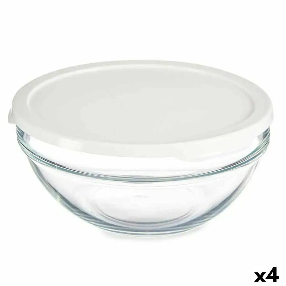 Panier repas rond avec couvercle chefs blanc 1 7 l 21 x 9 x 21 cm 4 unites _7600. DIAYTAR COTE D'IVOIRE - Là où Chaque Produit a son Histoire. Découvrez notre gamme de produits, chacun portant en lui le récit de l'artisanat et de la passion, pour vous offrir une expérience de shopping authentique.
