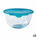 Panier repas rond avec couvercle pyrex cook store bleu 2 l 22 x 22 x 11 cm silicone verre 3 unites _6313. DIAYTAR COTE D'IVOIRE - Là où Chaque Produit Est une Trouvaille. Parcourez notre catalogue diversifié et découvrez des articles qui enrichiront votre quotidien, du pratique à l'insolite.