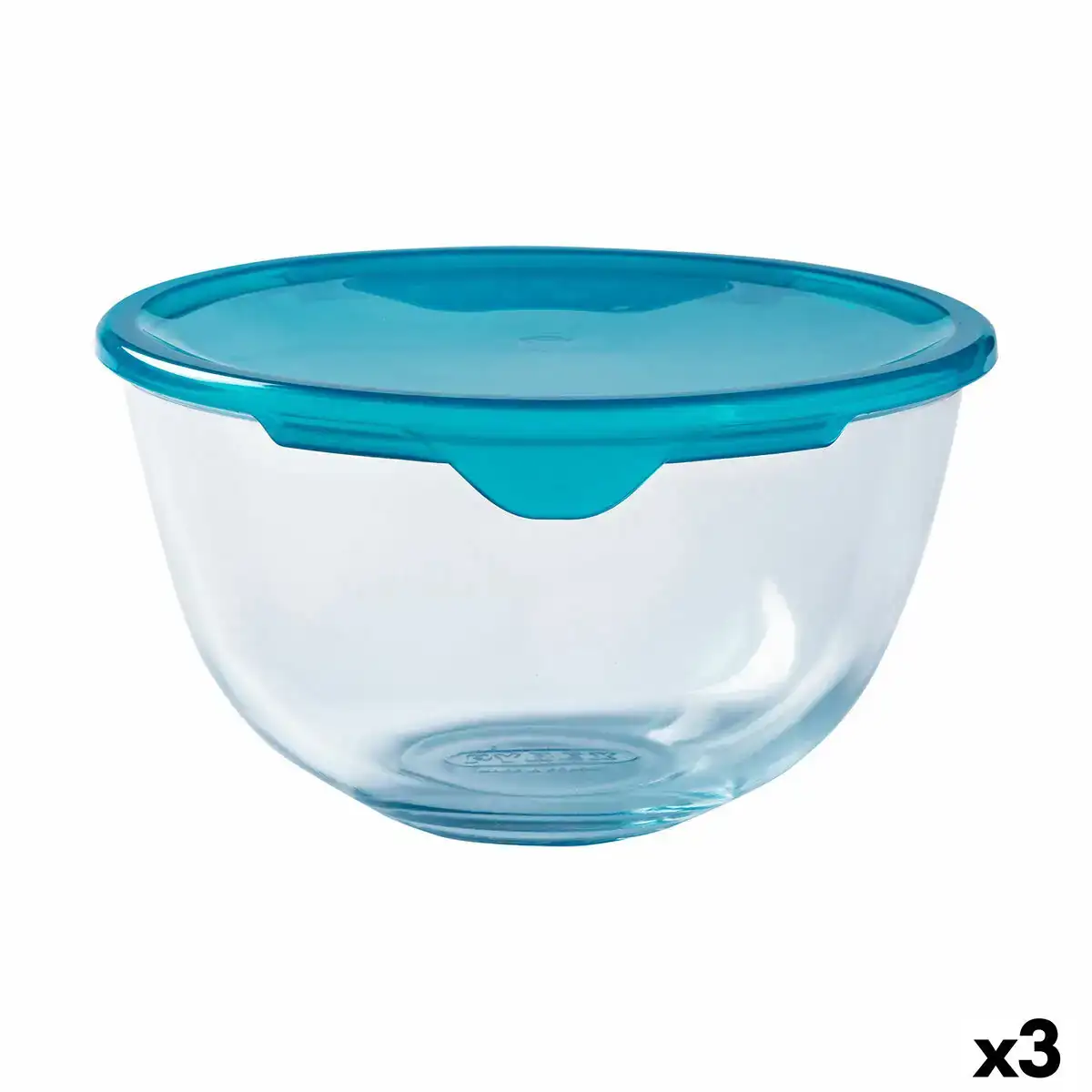 Panier repas rond avec couvercle pyrex cook store bleu 2 l 22 x 22 x 11 cm silicone verre 3 unites _6313. DIAYTAR COTE D'IVOIRE - Là où Chaque Produit Est une Trouvaille. Parcourez notre catalogue diversifié et découvrez des articles qui enrichiront votre quotidien, du pratique à l'insolite.