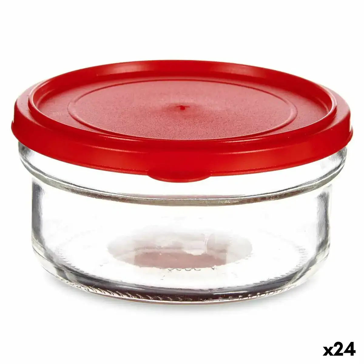 Panier repas rond avec couvercle rouge plastique 415 ml 12 x 6 x 12 cm 24 unites _1995. DIAYTAR COTE D'IVOIRE - Là où Chaque Achat a du Sens. Explorez notre gamme et choisissez des produits qui racontent une histoire, du traditionnel au contemporain.