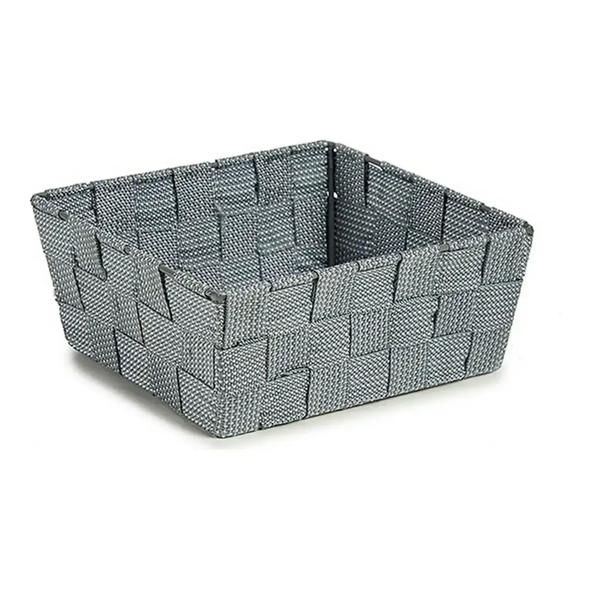 Panier tressee 18 x 8 x 21 cm gris tissu_2114. Découvrez DIAYTAR COTE D'IVOIRE - Votre Destination de Shopping Inspirée. Naviguez à travers nos offres variées et trouvez des articles qui reflètent votre personnalité et vos goûts.