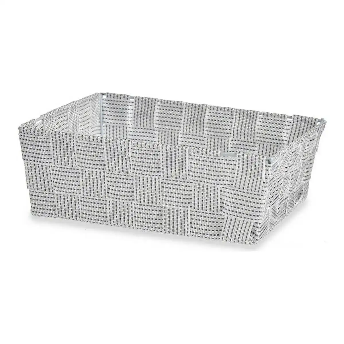 Panier tressee tissu blanc_5483. DIAYTAR COTE D'IVOIRE - Où Chaque Détail Compte. Naviguez à travers notre gamme variée et choisissez des articles qui ajoutent une touche spéciale à votre quotidien, toujours avec qualité et style.