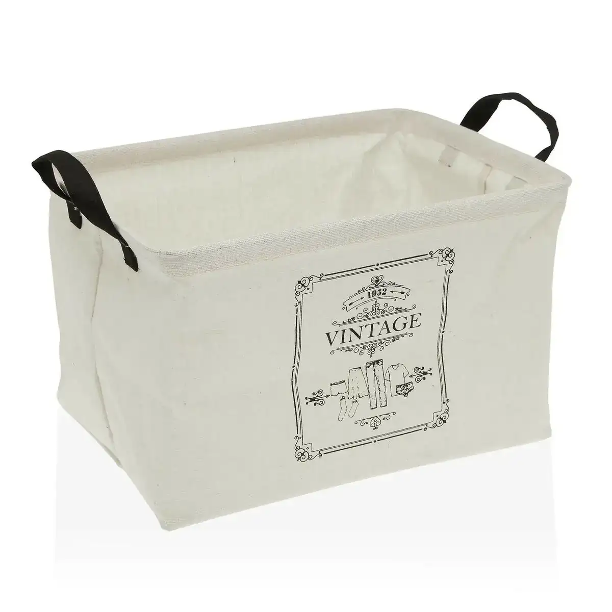 Panier versa adele grand polyester 25 x 22 x 35 cm fusion_7757. DIAYTAR COTE D'IVOIRE - Votre Destination Shopping Inspirante. Explorez notre catalogue pour trouver des articles qui stimulent votre créativité et votre style de vie.
