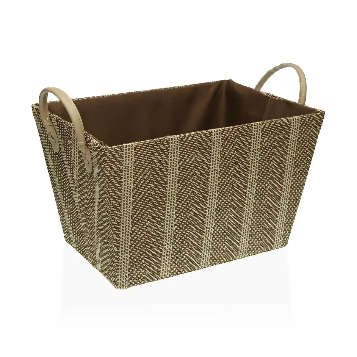 Panier versa beige papier 26 x 22 x 36 cm _5292. Bienvenue chez DIAYTAR COTE D'IVOIRE - Où Choisir est un Voyage. Plongez dans notre plateforme en ligne pour trouver des produits qui ajoutent de la couleur et de la texture à votre quotidien.