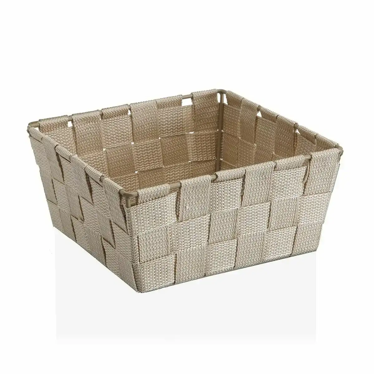 Panier versa beige textile 10 x 6 x 25 cm _8608. Bienvenue chez DIAYTAR COTE D'IVOIRE - Où Choisir Rime avec Découvrir. Plongez dans notre catalogue et trouvez des produits qui révèlent la diversité et la richesse culturelle du Côte d'Ivoire.