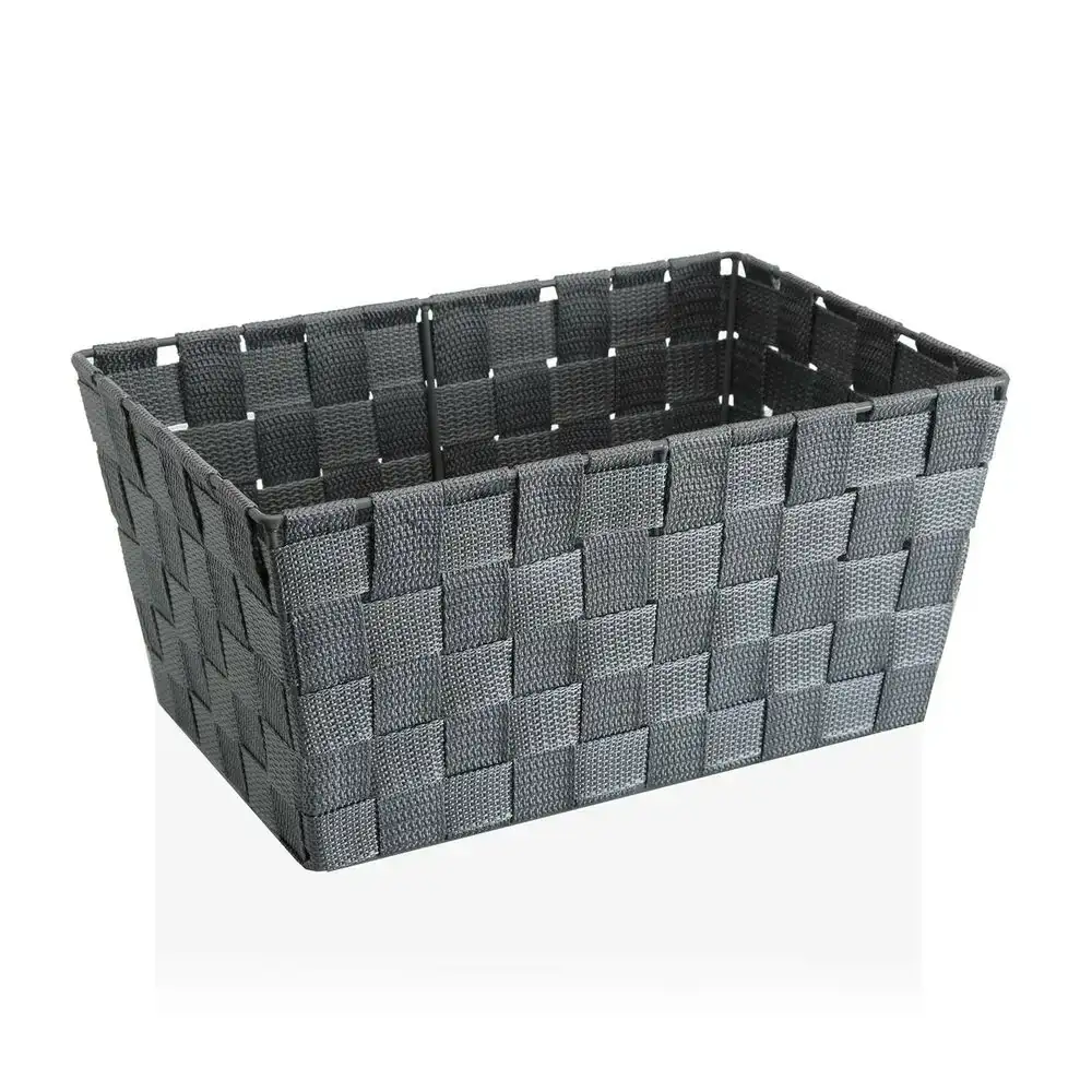 Panier versa grand gris clair textile 20 x 15 x 30 cm _3967. DIAYTAR COTE D'IVOIRE - Où Choisir est un Acte d'Amour pour le Côte d'Ivoire. Explorez notre boutique en ligne et choisissez des articles qui célèbrent la culture et l'artisanat du pays.