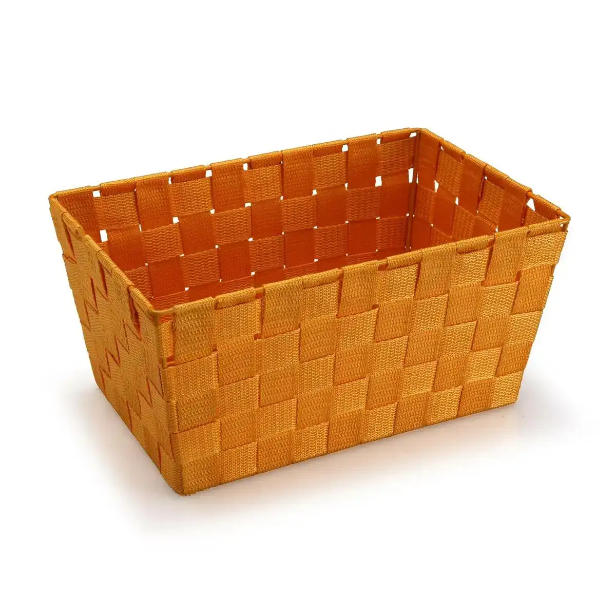 Panier versa grand jaune textile 20 x 15 x 30 cm_9893. DIAYTAR COTE D'IVOIRE - Où Chaque Produit a son Histoire. Découvrez notre gamme de produits, chacun portant en lui le récit de l'artisanat et de la passion, pour vous offrir une expérience de shopping authentique.