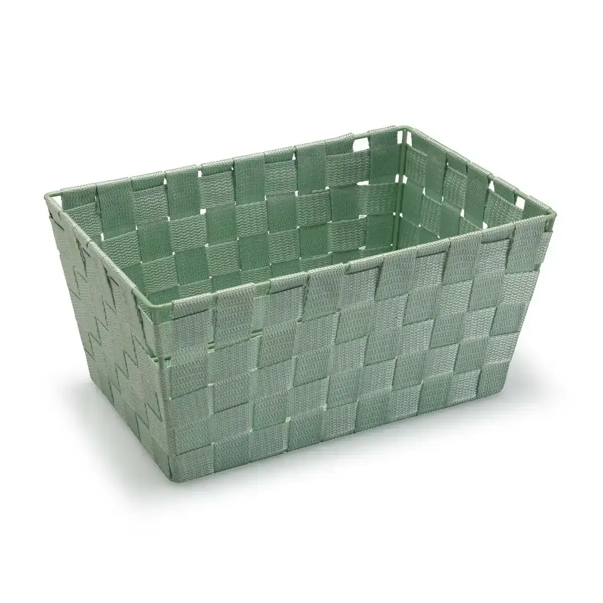 Panier versa grand vert textile 20 x 15 x 30 cm_9742. DIAYTAR COTE D'IVOIRE - L'Art de Choisir, l'Art de Vivre. Parcourez notre boutique en ligne et découvrez des produits qui transforment chaque choix en une expérience enrichissante.