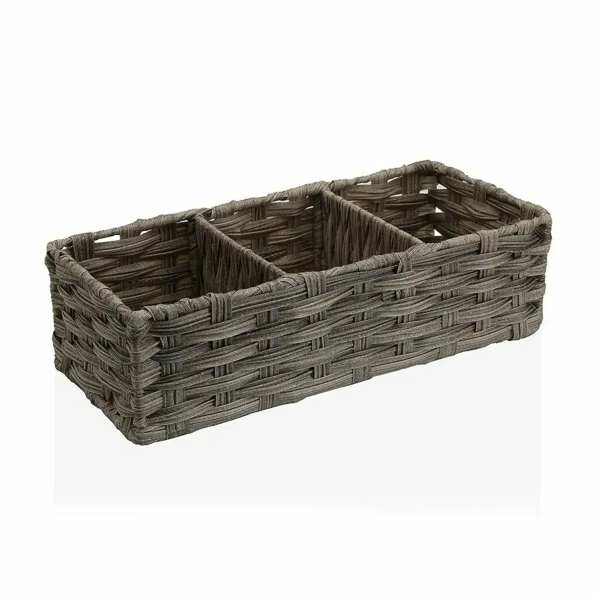 Panier versa gris 3 compartiments polyethylene 15 2 x 10 2 x 35 6 cm _6735. DIAYTAR COTE D'IVOIRE - Où l'Élégance Rencontre l'Authenticité. Naviguez à travers notre boutique en ligne et choisissez des produits qui incarnent le style et la tradition du Côte d'Ivoire.