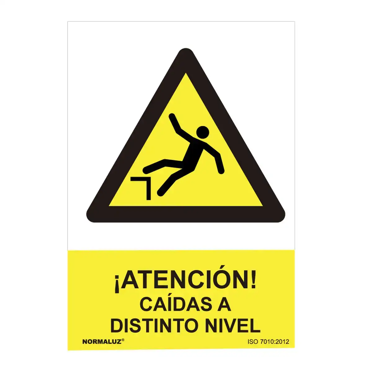 Panneau normaluz atencion caidas a distinto nivel pvc 30 x 40 cm _3461. Bienvenue chez DIAYTAR COTE D'IVOIRE - Où Chaque Objet a son Histoire. Découvrez notre sélection méticuleuse et choisissez des articles qui racontent l'âme du Côte d'Ivoire.