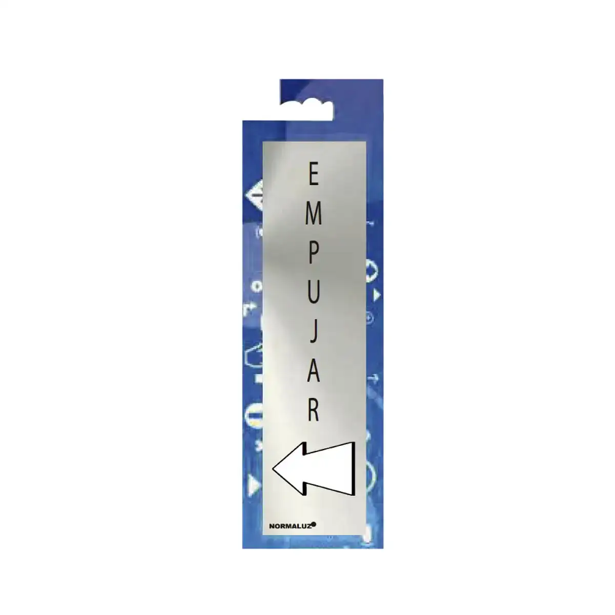 Panneau normaluz empujar acier inoxydable 5 x 20 cm _5782. DIAYTAR COTE D'IVOIRE - Votre Destination Shopping pour Tous. Parcourez notre boutique en ligne et découvrez une variété de produits pour satisfaire tous vos besoins et désirs.