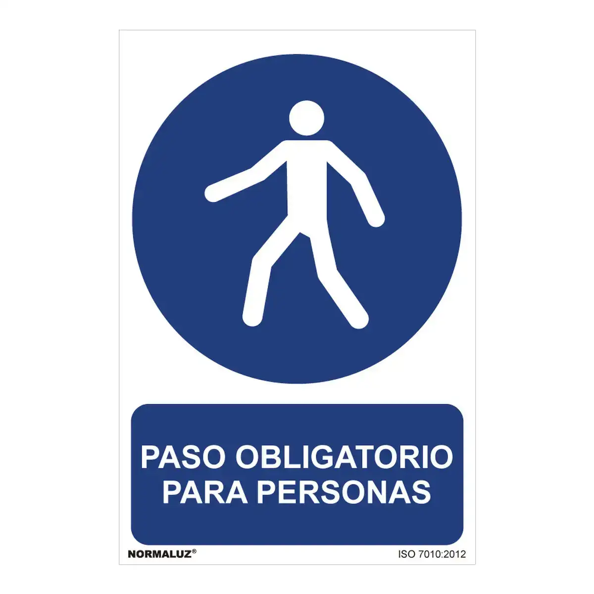 Panneau normaluz paso obligatorio para personas pvc 30 x 40 cm _2401. DIAYTAR COTE D'IVOIRE - Où le Shopping est un Plaisir Engagé. Parcourez notre catalogue et choisissez des produits qui respectent vos valeurs et vos attentes.