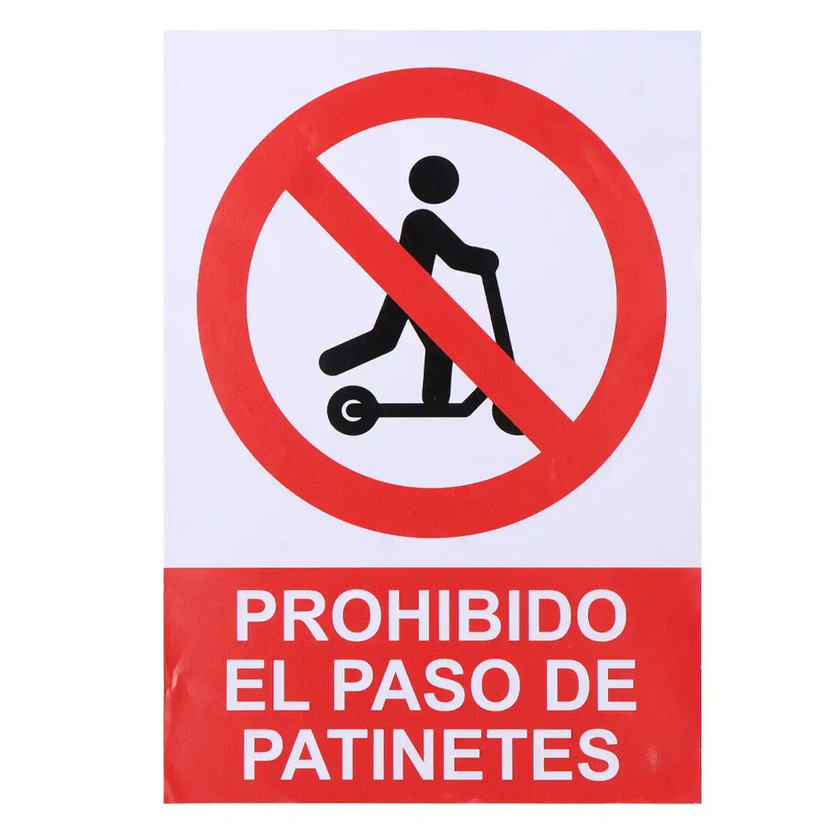 Panneau normaluz prohibido acceder con patinete autocollants 21 x 30 cm _9352. DIAYTAR COTE D'IVOIRE - Votre Destination pour un Shopping Unique. Parcourez notre catalogue et trouvez des articles qui expriment votre singularité et votre style.