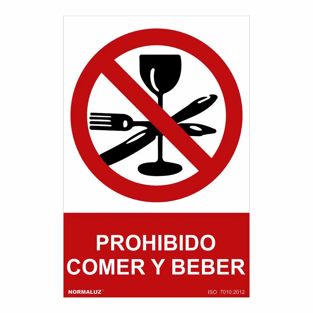 Panneau normaluz prohibido comer y beber pvc 30 x 40 cm _2239. DIAYTAR COTE D'IVOIRE - L'Univers du Choix et de l'Authenticité. Explorez notre catalogue et découvrez des articles qui incarnent le patrimoine du Côte d'Ivoire et la modernité du monde.