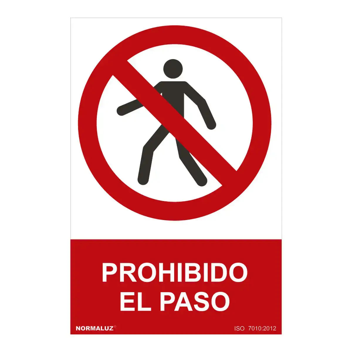 Panneau normaluz prohibido el paso pvc 30 x 40 cm _2049. DIAYTAR COTE D'IVOIRE - Votre Passage vers l'Élégance Accessible. Parcourez notre boutique en ligne pour trouver des produits qui vous permettent d'allier style et économies.