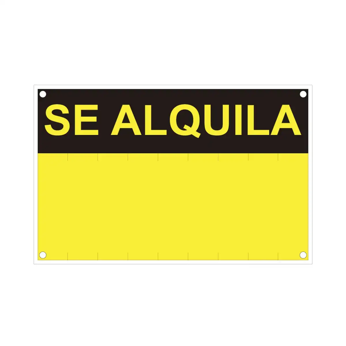 Panneau normaluz se alquila pvc 45 x 45 x 70 cm _3774. DIAYTAR COTE D'IVOIRE - L'Art de Vivre le Shopping Authentique. Découvrez notre boutique en ligne et trouvez des produits qui incarnent la passion et le savoir-faire du Côte d'Ivoire.