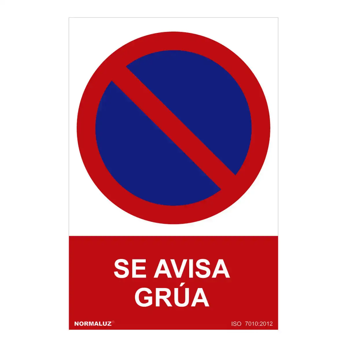 Panneau normaluz se avisa grua pvc 30 x 40 cm _3424. DIAYTAR COTE D'IVOIRE - Où Choisir est un Plaisir Responsable. Parcourez notre catalogue et choisissez des produits qui incarnent notre engagement envers des pratiques durables et éthiques.